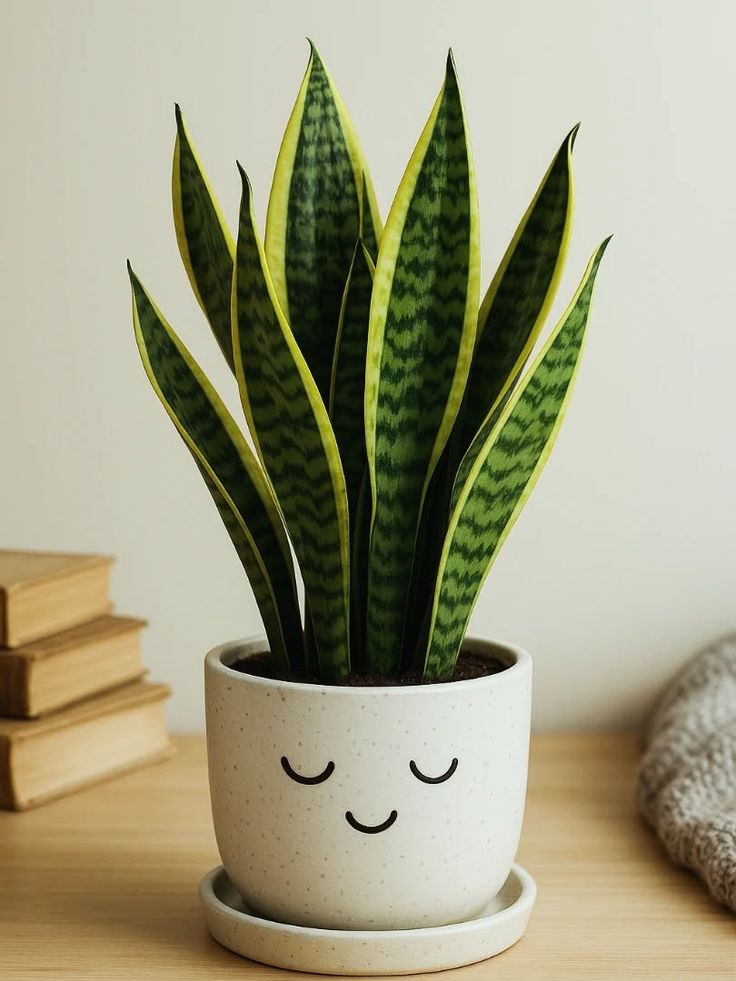 Snake Plant Decor